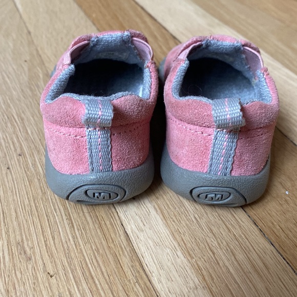 Merrell Jungle Moc Junior Performance Footwear - light pink - baby size 5 - Picture 4 of 5